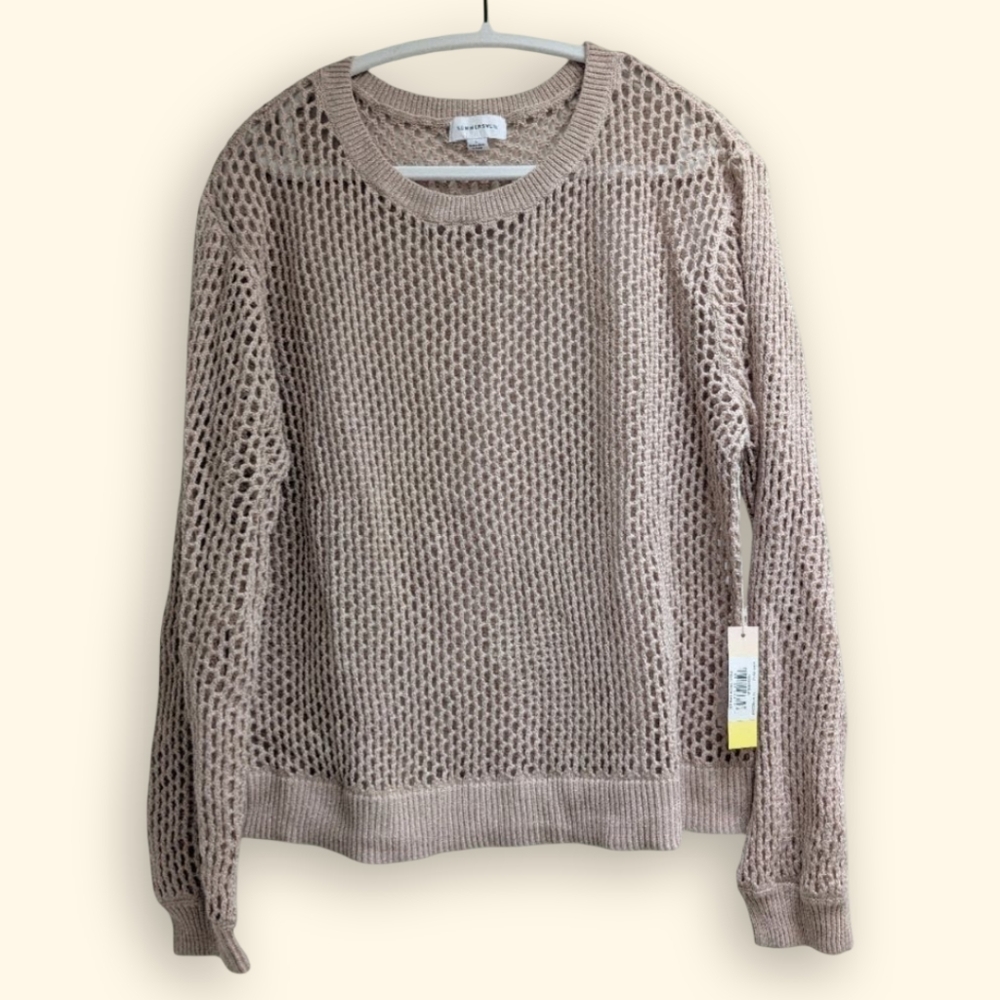 Summersalt The Fishnet Crewneck Cover-up